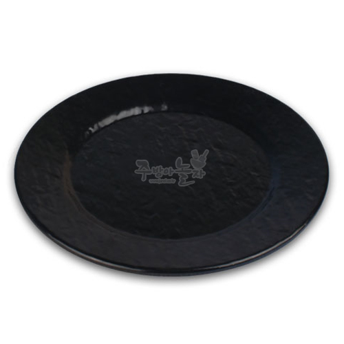 강화(흑) 업소용멜라민그릇 부페접시 8.5인치 (DS-7501)