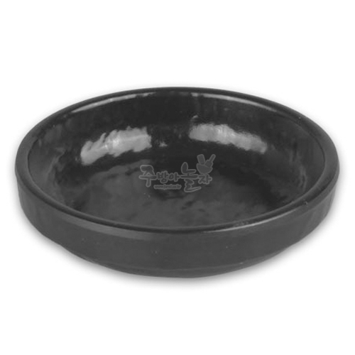 강화(흑) 업소용멜라민그릇 신한식구프 3.5인치 (DS-7514)