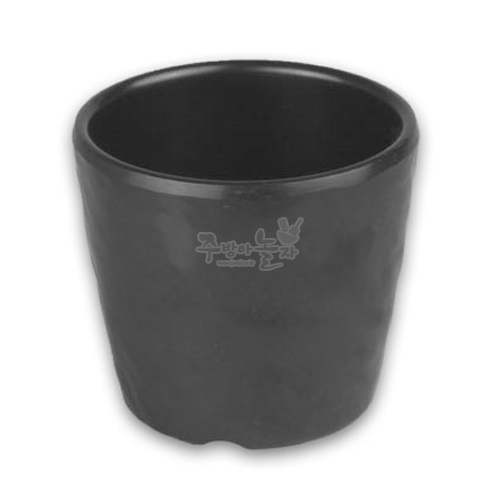 강화(흑) 업소용멜라민그릇 컵 (DS-7549)