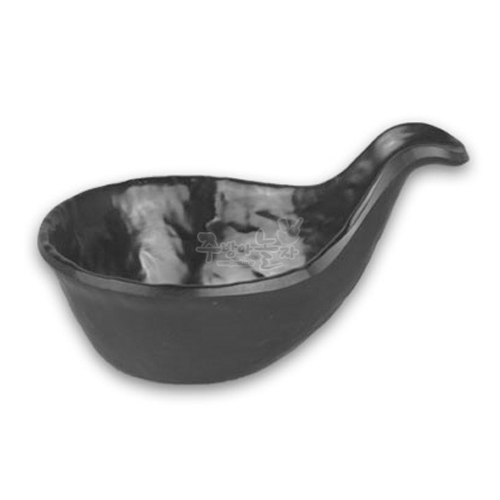 강화(흑) 업소용멜라민그릇 고리덴다시 (DS-7564)