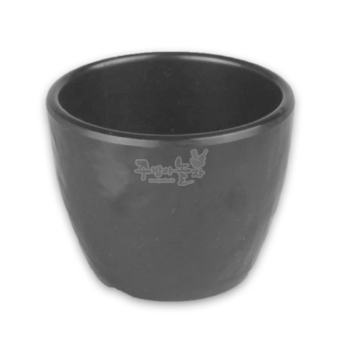 강화(흑) 업소용멜라민그릇 미니컵 (DS-7627)